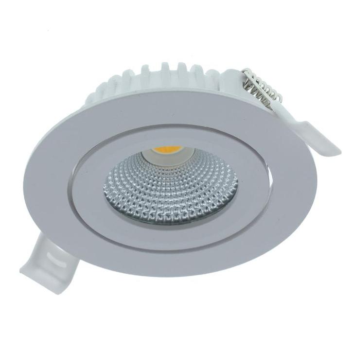 IP44 LED inbouwspot kantelbaar 5 Watt Dim to Warm, Tuin en Terras, Buitenverlichting, Nieuw, Aluminium, Netvoeding, Verzenden