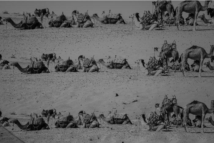 Ben Dauchez - Maroc Surimpression # 1, Antiek en Kunst, Kunst | Schilderijen | Modern