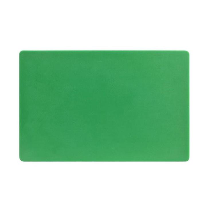 Snijplank | LDPE | Groen | 450x300x20(h)mm Hygiplas, Zakelijke goederen, Horeca | Keukenapparatuur, Nieuw in verpakking, Verzenden