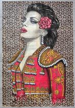 Margot Laffon - Delilah - Original painting, Antiek en Kunst