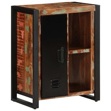 vidaXL Dressoir 55x35x70 cm massief gerecycled hout, Huis en Inrichting, Kasten | Dressoirs, Verzenden, Nieuw