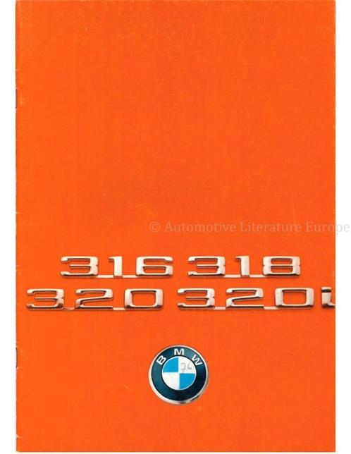 1976 BMW 3 SERIE BROCHURE NEDERLANDS, Livres, Autos | Brochures & Magazines, Enlèvement ou Envoi