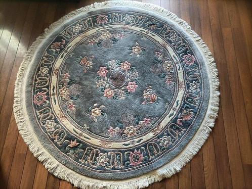 Tapijt - 168 cm - 168 cm - Handgeknoopt rond tapijt, Huis en Inrichting, Stoffering | Tapijten en Vloerkleden
