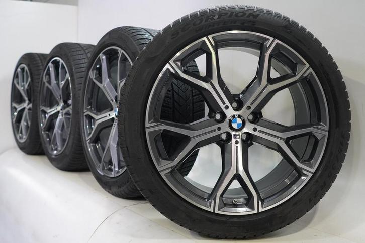 BMW X5 G05 X6 G06 741M 21 inch velgen Pirelli Runflat Winter, Auto-onderdelen, Banden en Velgen, Ophalen of Verzenden