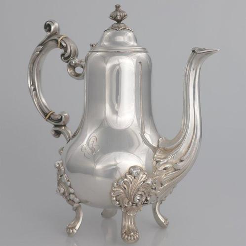 Alexandre-Auguste Turquet - Theepot - .950 zilver, Antiek en Kunst, Antiek | Zilver en Goud