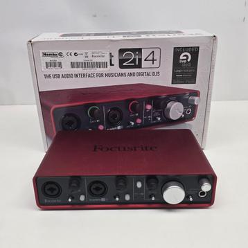 Focusrite Scarlett 2i4 Gen2 Interface Incl. Doos | beschikbaar voor biedingen