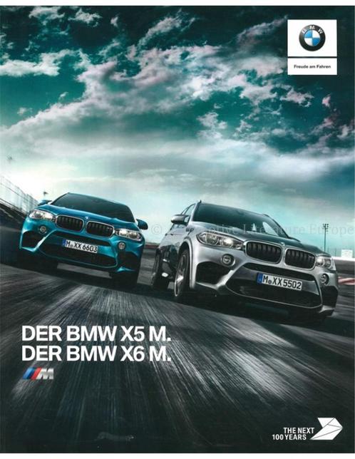 2017 BMW X5 M | X6 M BROCHURE DUITS, Boeken, Auto's | Folders en Tijdschriften