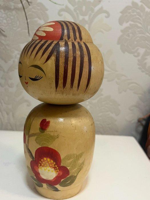 Figuur - Kokeshi doll - Hout, Antiquités & Art, Curiosités & Brocante