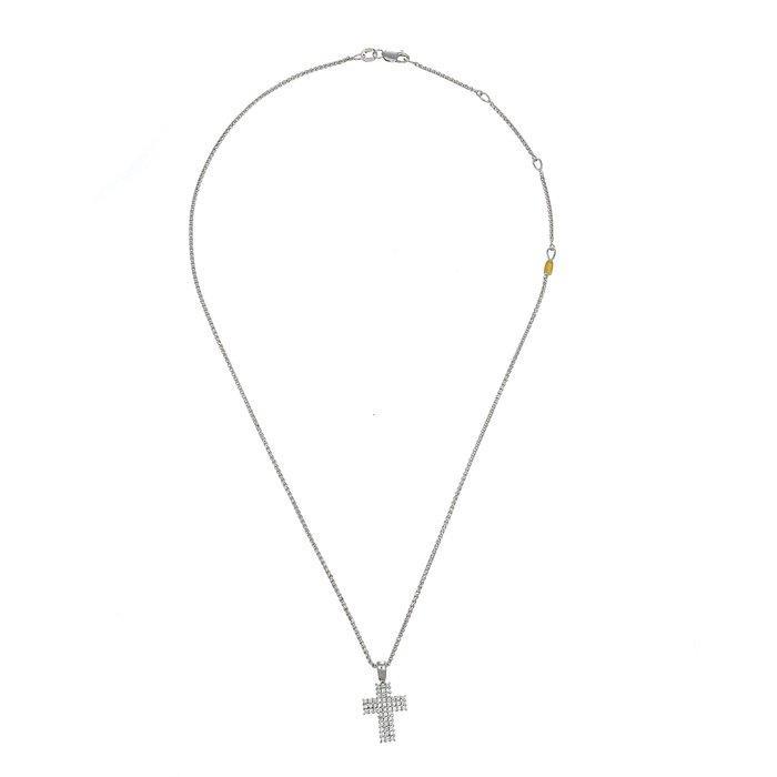 Recarlo - Collier avec pendentif - 18 carats Or blanc, Or, Bijoux, Sacs & Beauté, Bijoux anciens