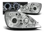 Angel Eyes koplamp units Chrome geschikt voor Ford Fiesta, Auto-onderdelen, Nieuw, Ford, Verzenden