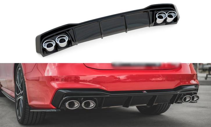 Aggressive Diffuser voor Audi A7 C8 S line, Auto diversen, Tuning en Styling, Ophalen of Verzenden