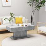 vidaXL Salontafel 96x50x45 cm bewerkt hout betongrijs, Huis en Inrichting, Tafels | Salontafels, Verzenden, Nieuw