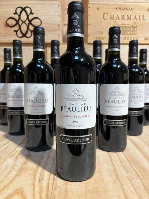 2021 Château Beaulieu Cuvée Arthur - Bordeaux - 12, Verzamelen, Wijnen
