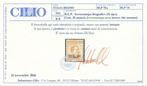 Italië 1922 - BLP 20 cent met lithografische opdruk type II,, Gestempeld