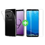 Samsung Galaxy S9 Transparant TPU Hoesje + Screen Protector, Verzenden, Nieuw