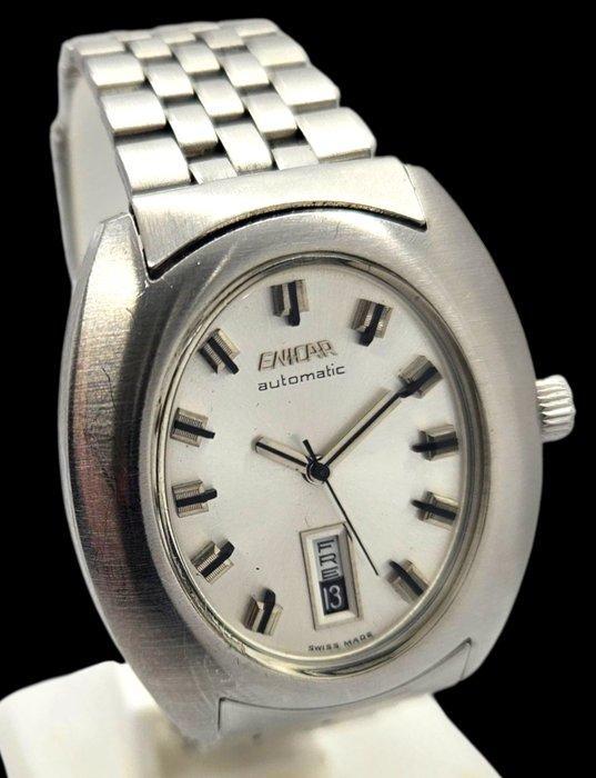 Enicar - Zonder Minimumprijs - 197-08-01 - Heren - 1970-1979, Handtassen en Accessoires, Horloges | Heren