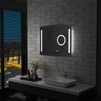 vidaXL Miroir mural à LED de salle de bain et capteur, Maison & Meubles, Accessoires pour la Maison | Miroirs, Neuf, Verzenden