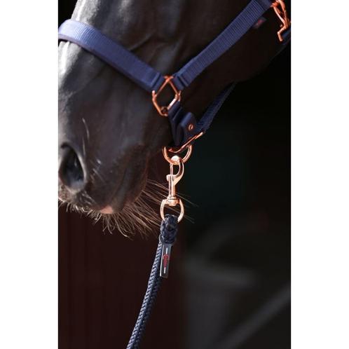 Halstertouw classy met paniekhaak - stone - kerbl, Dieren en Toebehoren, Paarden en Pony's | Overige Paardenspullen, Nieuw