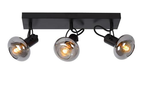 Lucide MADEE - Plafondspot - 3xE14 - Zwart, Huis en Inrichting, Lampen | Spots, Nieuw, Verzenden