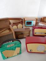 Themacollectie - Miniatuur houten radioscollectie, Antiek en Kunst