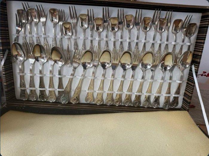 Bestekset - Verzilverd, Antiquités & Art, Antiquités | Meubles | Tables