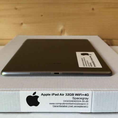 Apple iPad Air 9.7 32GB zwart WiFi (4G) + garantie, Informatique & Logiciels, Windows Tablettes, Enlèvement ou Envoi