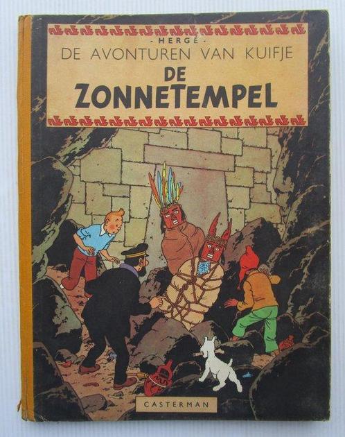 Kuifje 14 - De zonnetempel (A49) - 1 Album - Eerste druk -, Boeken, Stripverhalen