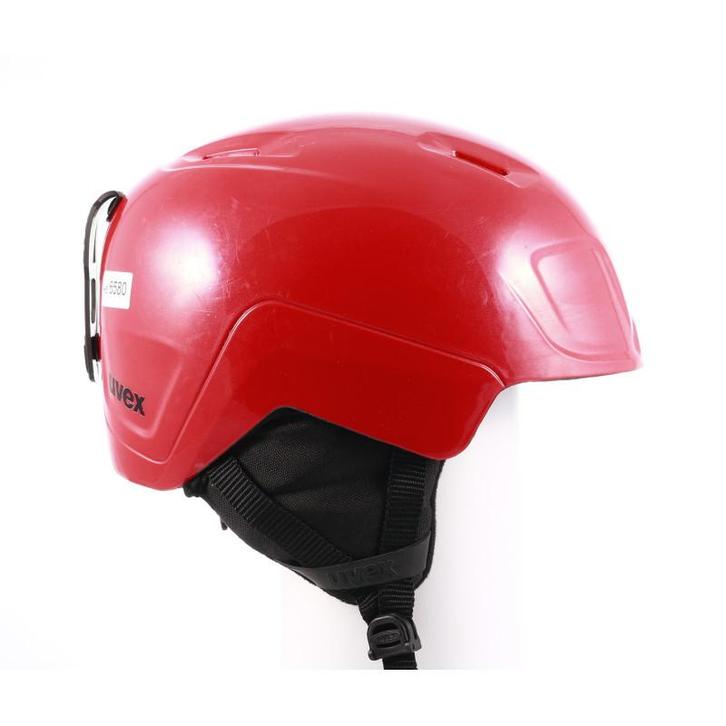 51 52 53 54 55 skihelm/snowboardhelm UVEX HEYYA JR, Red/blac, Sport en Fitness, Skiën en Langlaufen, Verzenden