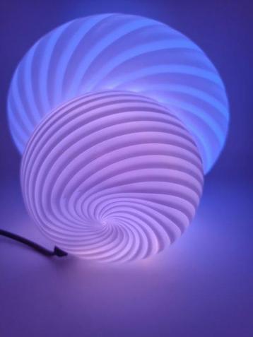 Lampe de table - SWIRL FUNGO - Verre, soufflé - Lampe