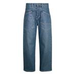 MAC • blauwe Baggy straight jeans glitter • 38, Verzenden