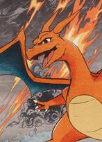 Collectibles & Co. - Japanase Art Style - “Charizard Flying, Nieuw