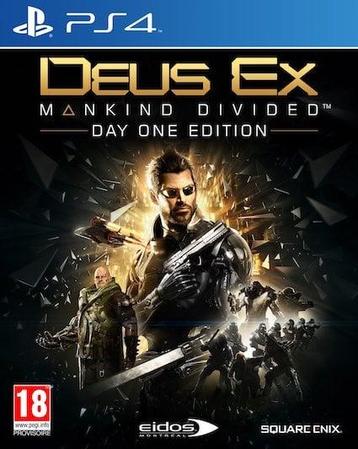 Deus Ex Mankind Divived (PS4 Games) (Playstation 4), Ophalen of Verzenden