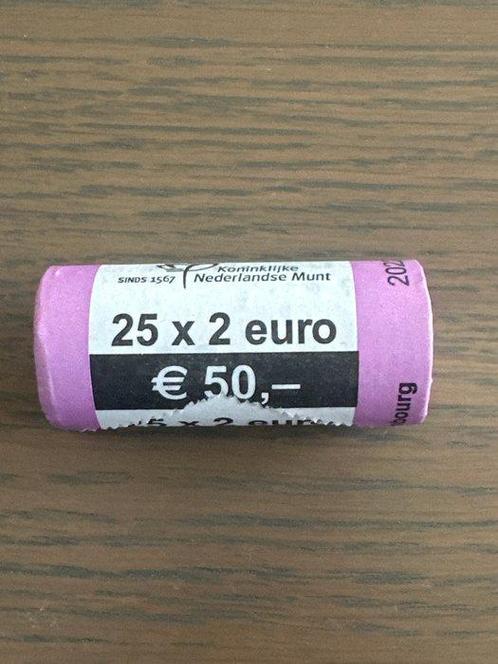 Luxembourg. 2 Euro 2022 Erasmus (25 coins) in roll (Sans, Postzegels en Munten, Munten | Europa | Euromunten