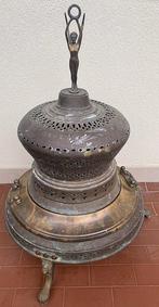 Vuurpot (3) - Messing, Koper - Branders/bloemhouders