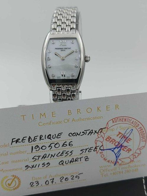 Frédérique Constant - Diamond - Zonder Minimumprijs - Dames, Handtassen en Accessoires, Horloges | Heren