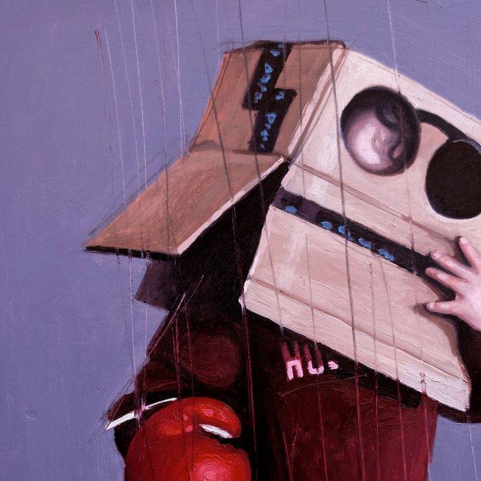 Matt Lambert - Origin study #11, Antiek en Kunst, Kunst | Schilderijen | Modern