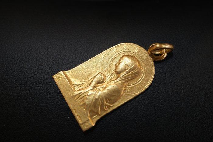 Hanger - 19.2 kt. Geel goud - João da Silva, Handtassen en Accessoires, Antieke sieraden