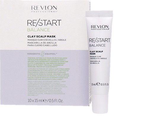 Revlon Re-Start Balance Clay Scalp Mask 10x15ml (Haarmasker), Bijoux, Sacs & Beauté, Beauté | Soins des cheveux, Envoi