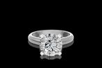 Ring - 14 karaat Witgoud - 4.04ct. tw. Diamant (Lab-grown), Handtassen en Accessoires, Ringen, Nieuw