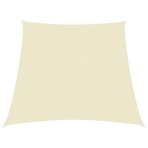 Zonnescherm Creme 4/5x4m | Retour Deal | 60% Korting, Tuin en Terras, Schaduwdoeken, Nieuw, Verzenden