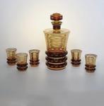 Tsjechische Boheemse glas - Karaf (6) - Glas