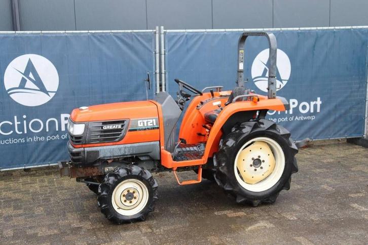 Veiling: Minitractor Kubota GT21 Diesel 21pk, Zakelijke goederen, Landbouw | Tractoren, Ophalen