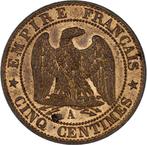 France. Napoléon III. 5 Centimes 1862-A, Paris (Sans prix de, Postzegels en Munten