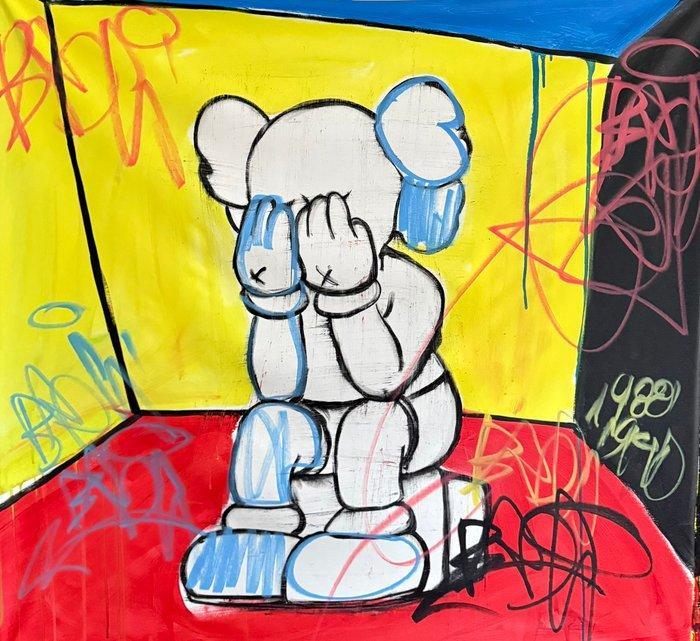 Freda People - Super Rare Kaws XL, Antiek en Kunst, Kunst | Schilderijen | Modern