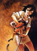 Frank Pé - 1 Offset Print - Zoo - Manon et Le singe, Nieuw