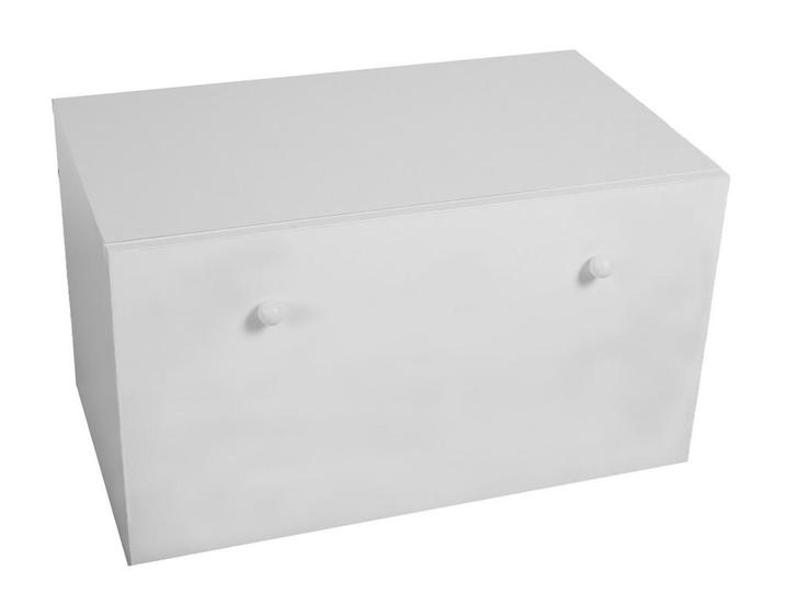 Speelgoedkist Wit 71cm | Retour Deal | 40% Korting, Huis en Inrichting, Kasten | Boekenkasten, 25 tot 50 cm, Met lade(s), Nieuw