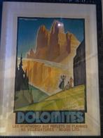 Franz Lenhart - Dolomites [ offered without the frame] -, Antiek en Kunst, Kunst | Tekeningen en Fotografie
