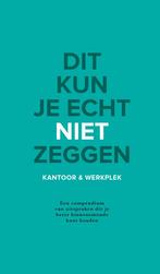 Dit kun je echt niet zeggen (9789045324739, Knock Knock), Boeken, Verzenden, Nieuw