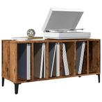 vidaXL Platenkast 100x38x48 cm bewerkt hout oud houtkleurig, Verzenden, Nieuw