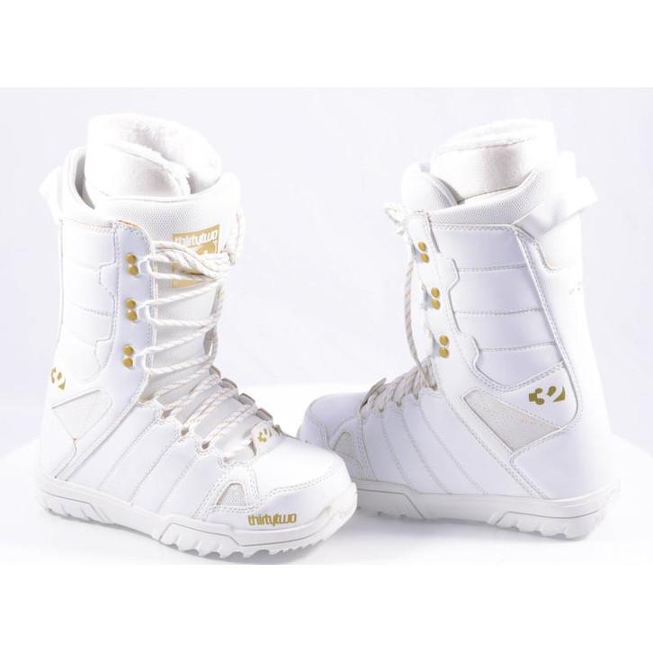 38 snowboard schoenen THIRTYTWO LASHED, white/gold ( NIEUWE, Sport en Fitness, Snowboarden, Verzenden